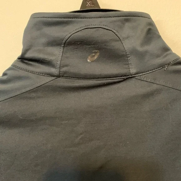 ASICS Mens Performance Warmup Jacket Sz M - Picture 6 of 7
